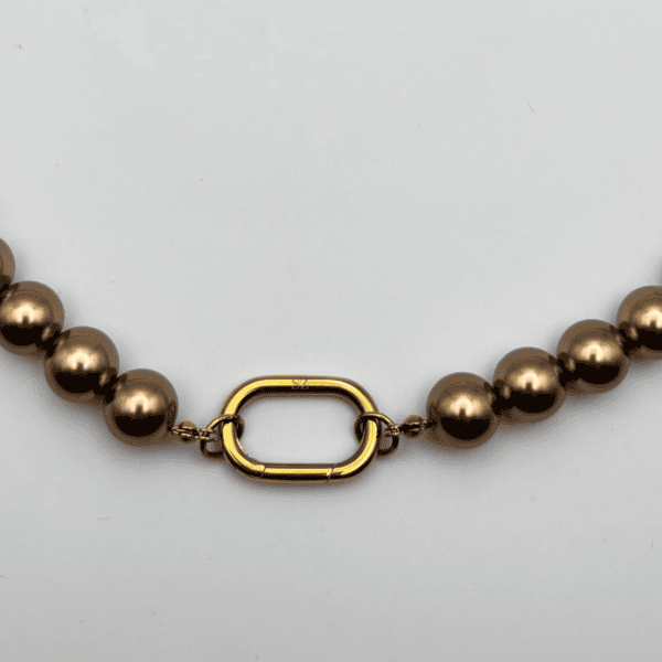 Collier AUDACIEUX à clipper - Bronze
