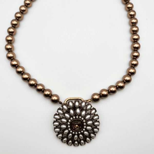 Collier AUDACIEUX à clipper - Bronze