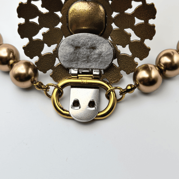 Collier AUDACIEUX à clipper - Bronze