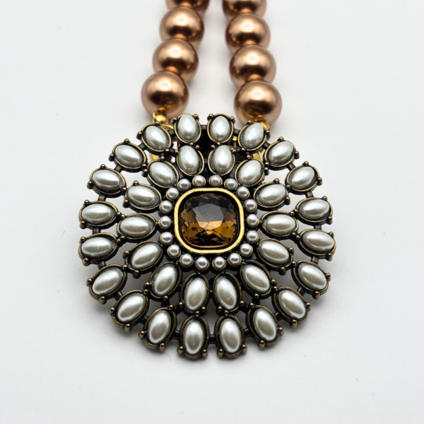 Collier AUDACIEUX à clipper - Bronze