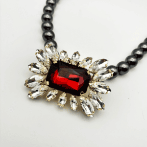 Collier AUDACIEUX à clipper - Ematite